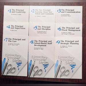 Elementary Principal Series Book Set, Phi Delta Kappa, 9 Booklets